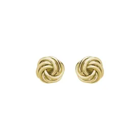 14k Gold Love Knot Studs