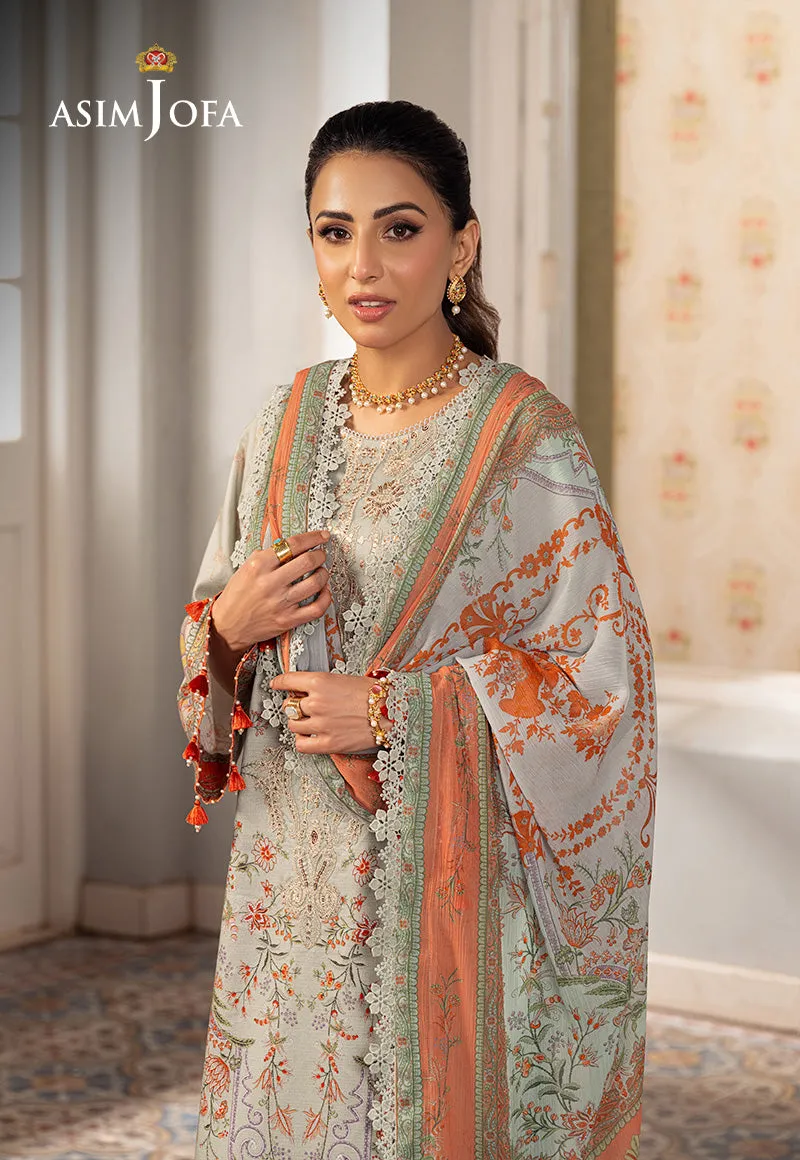 AJAR-02 EMBROIDERED JACQUARD 3 PCS
