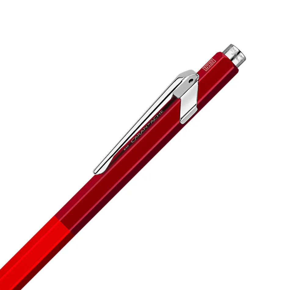 Caran d'Ache Wonder Forest 849 Ballpoint Pen Red