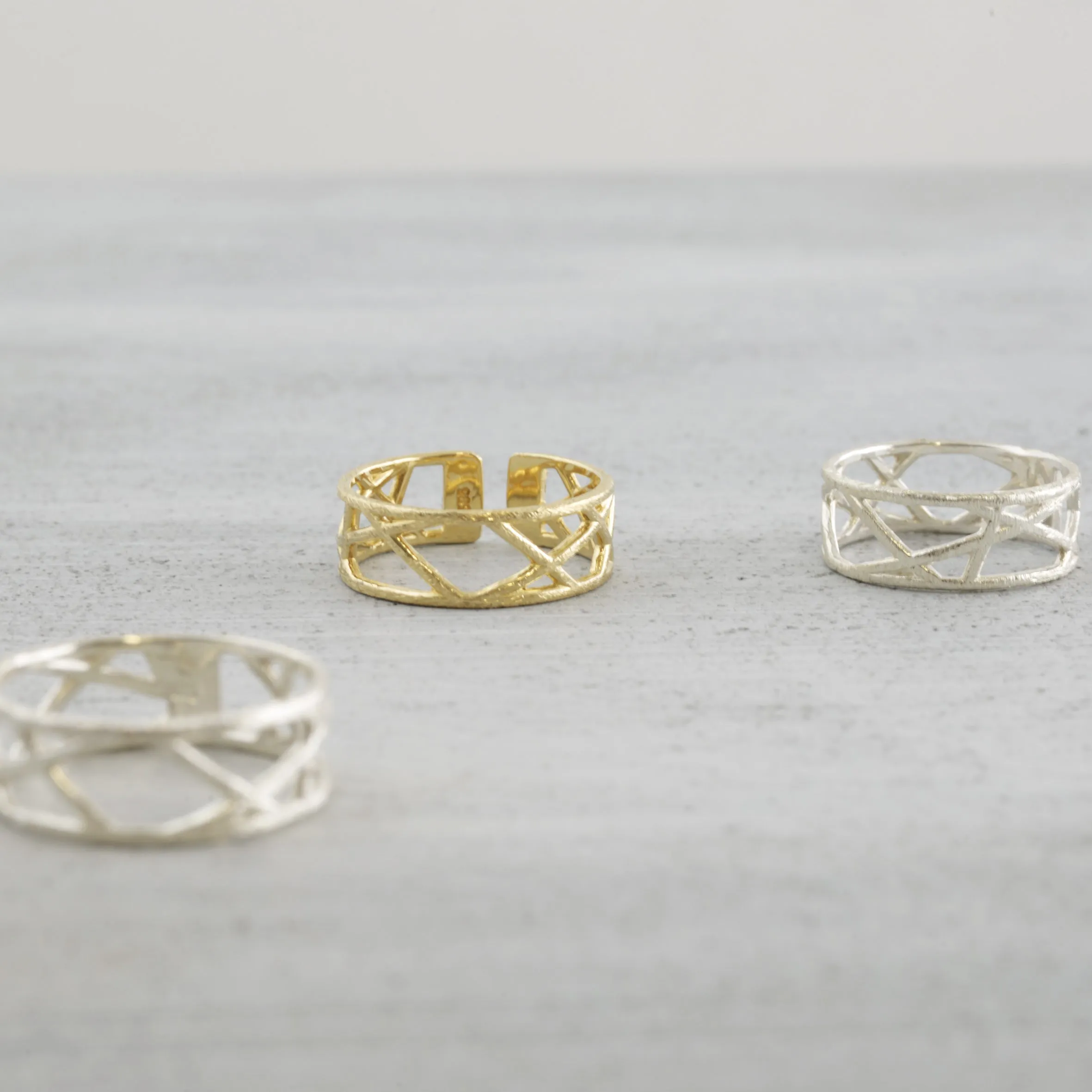 Corset Ring - 14K/ 18K Gold