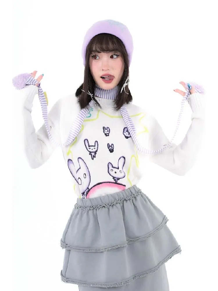 Detachable Gray Long Short Sweatshirt Dresses【s0000005717】