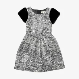 Fleur Dress | Black Geo