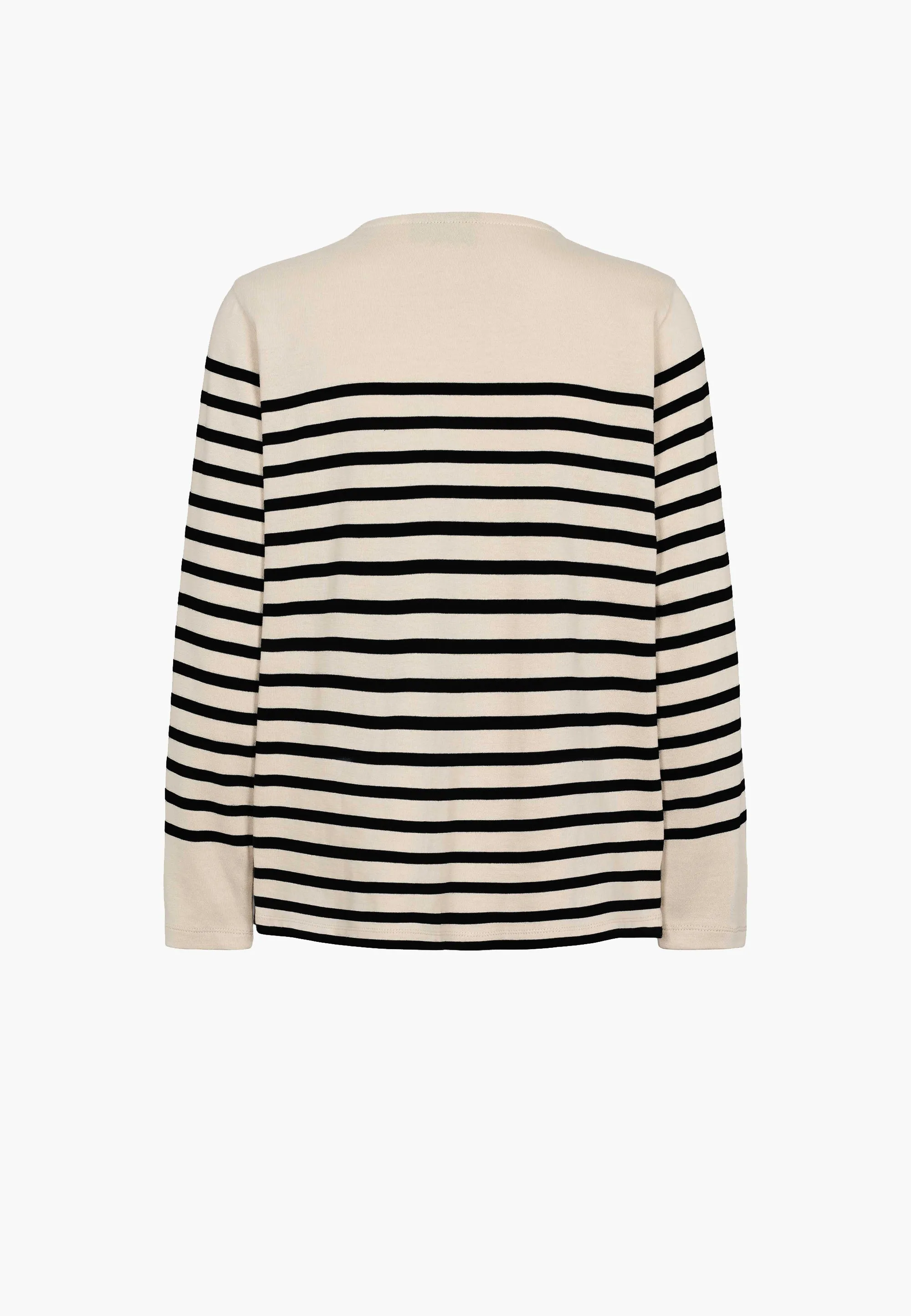 Gabrielle Breton Shirt LS - Black Birch Stripe