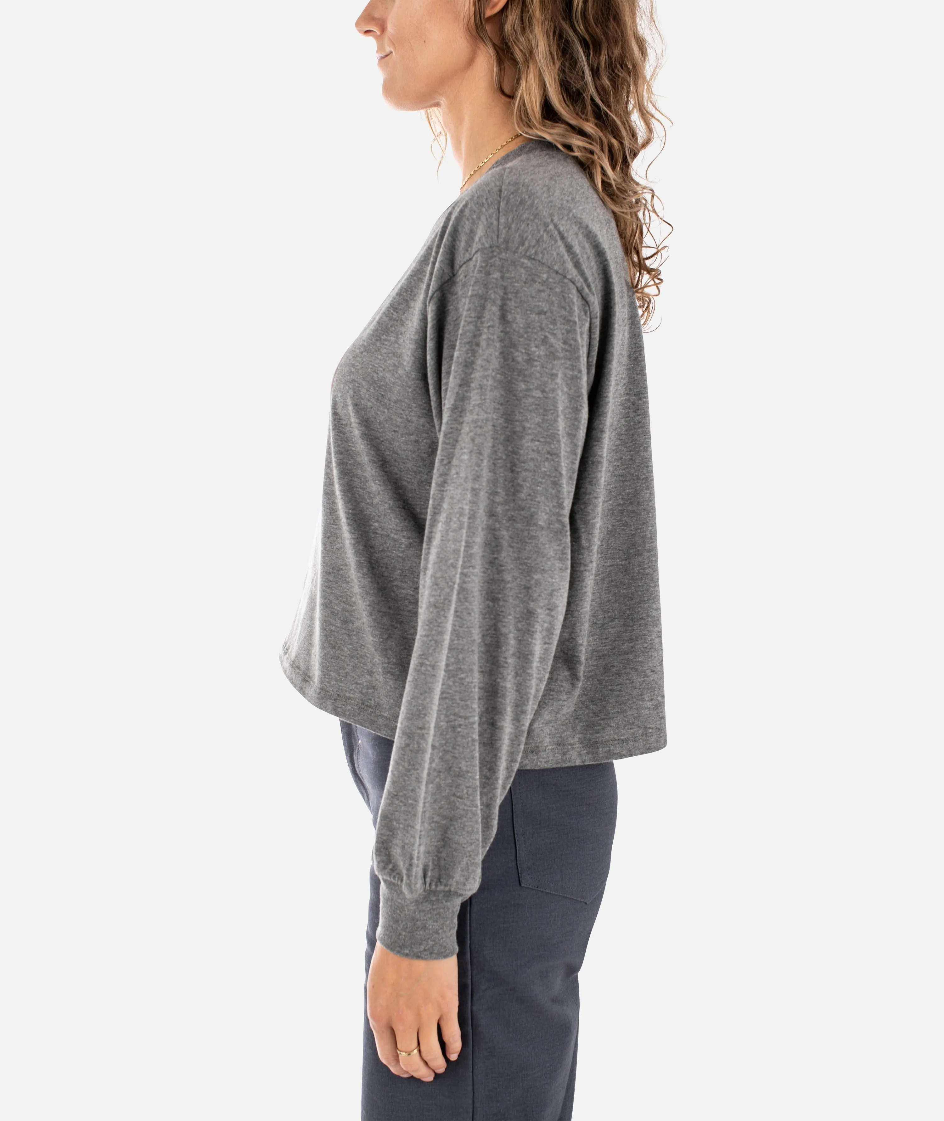 Good Natured Long Sleeve - Charcoal