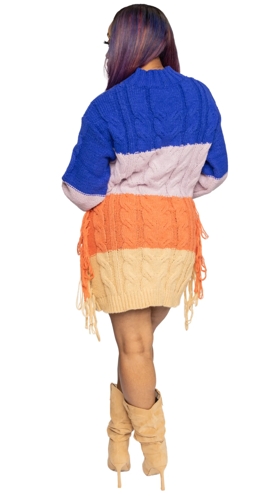 Harvest Multicolor Knit Dress