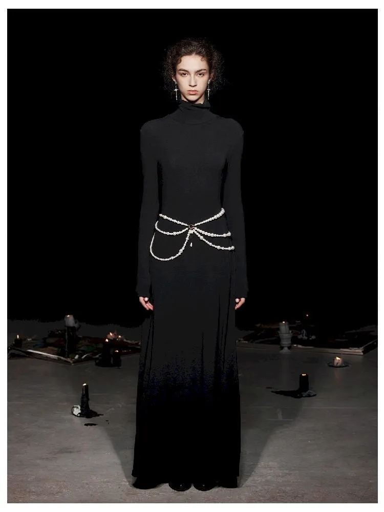 High Neck Bottom Long Dresses【s0000005470】