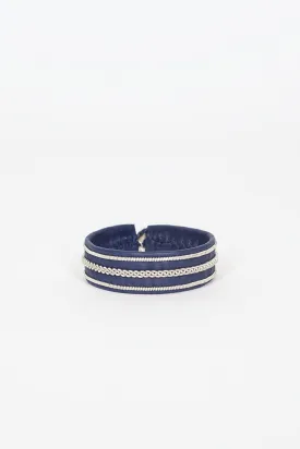 Navy Hide B Bracelet 2