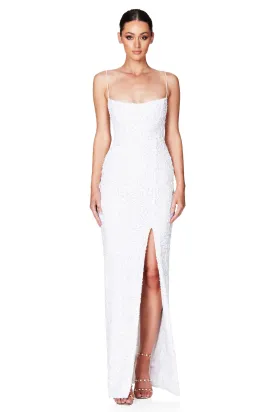 NOOKIE Confetti Gown (White) -  $389