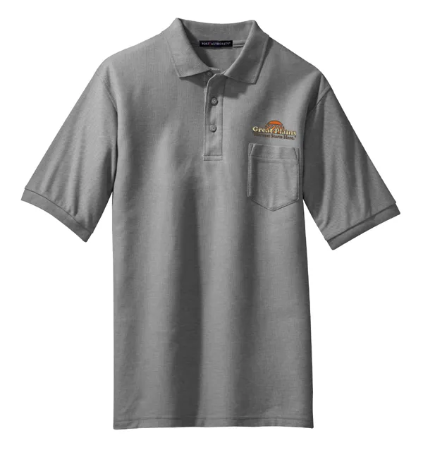 Port Authority® Silk Touch™ Polo with Pocket