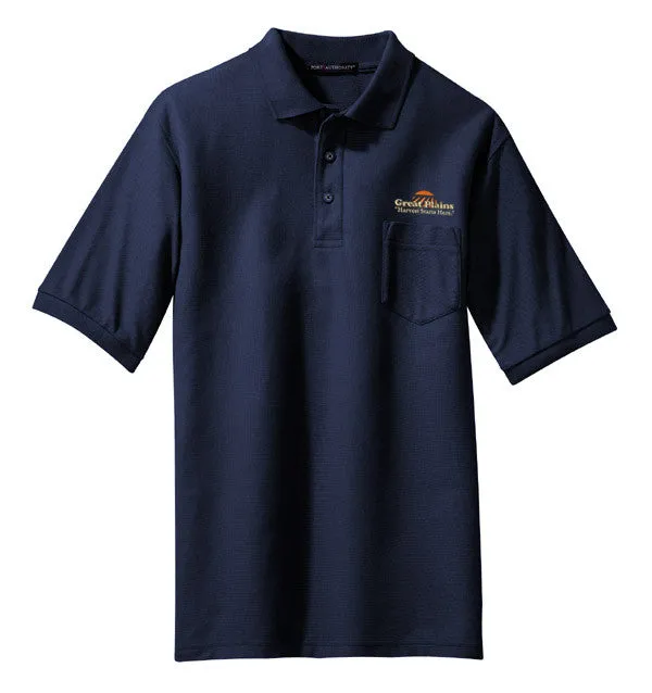 Port Authority® Silk Touch™ Polo with Pocket