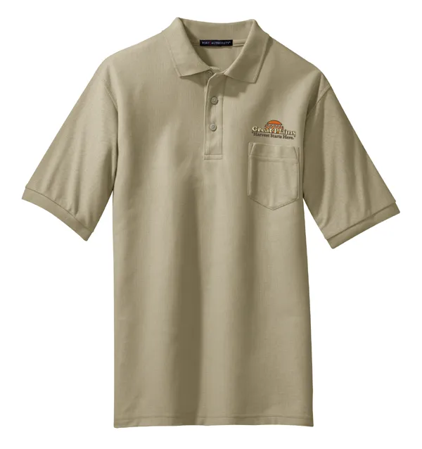 Port Authority® Silk Touch™ Polo with Pocket