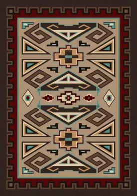 "Butte - Southwest"  Area Rugs - Choose from 6 Sizes!