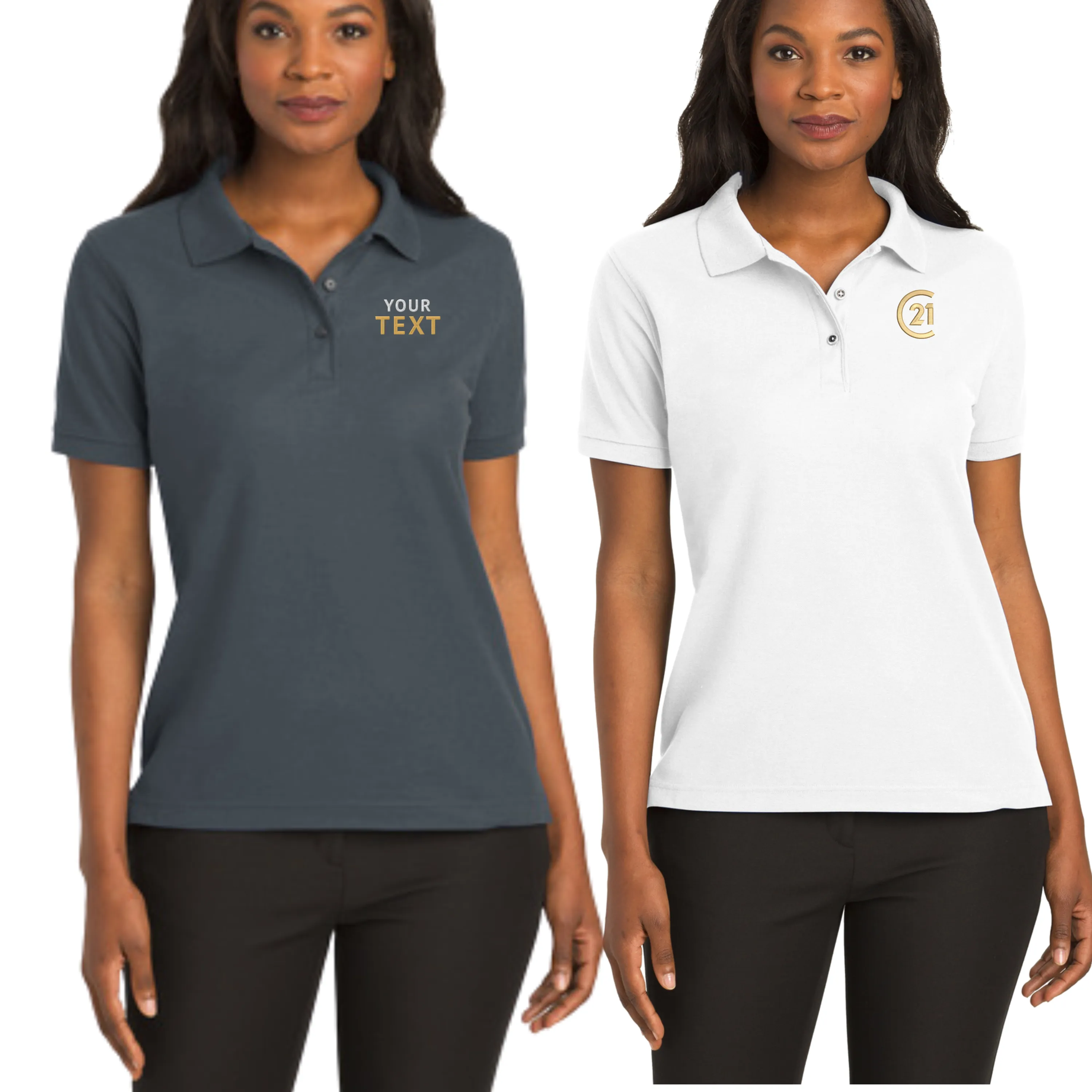 Silk Touch Ladies Polo - Personalized