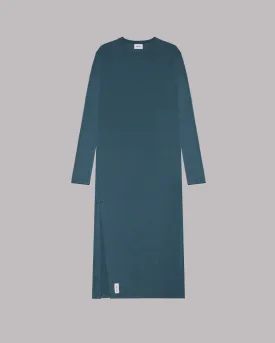 The Teal Longsleeve Dress