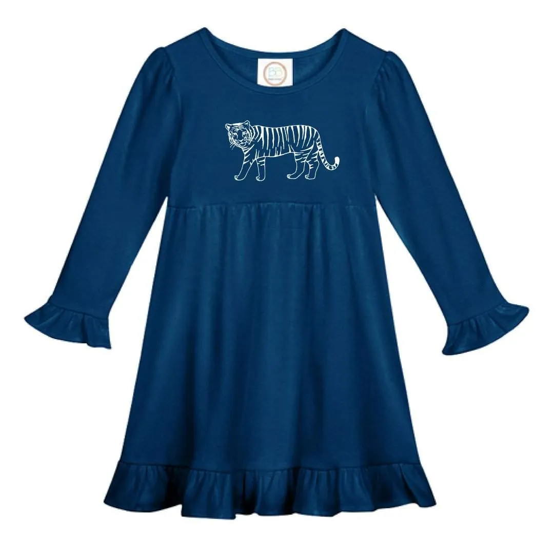 Tiger Long Sleeve Dress